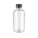 4 OZ BOSTON ROUND GLASS BOTTLES