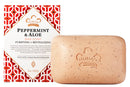 PEPPERMINT SOAP W/CRUSHED ALMONDS & BAKING SODA 5 OZ