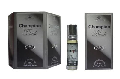 Al Rehab Champion Black perfume oil (6 in a box)