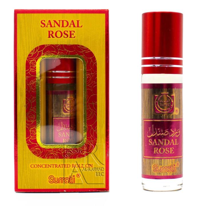 Suratti concentrated roll on Sandal Rose (6 in a box)