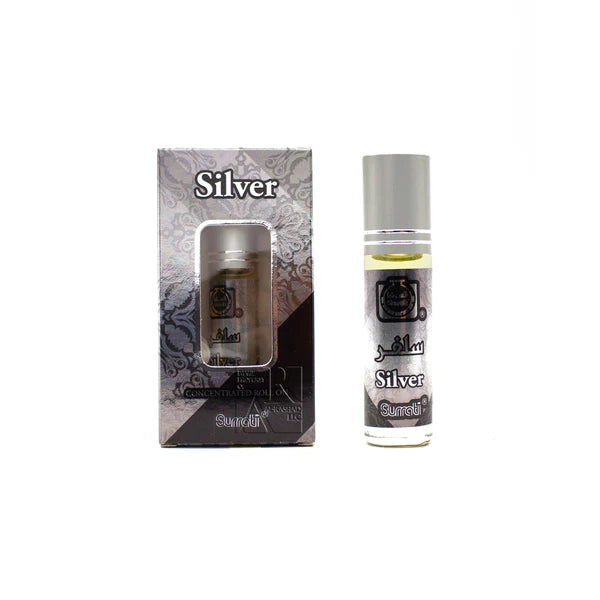 Suratti concentrated roll on Silver (6 in a box)