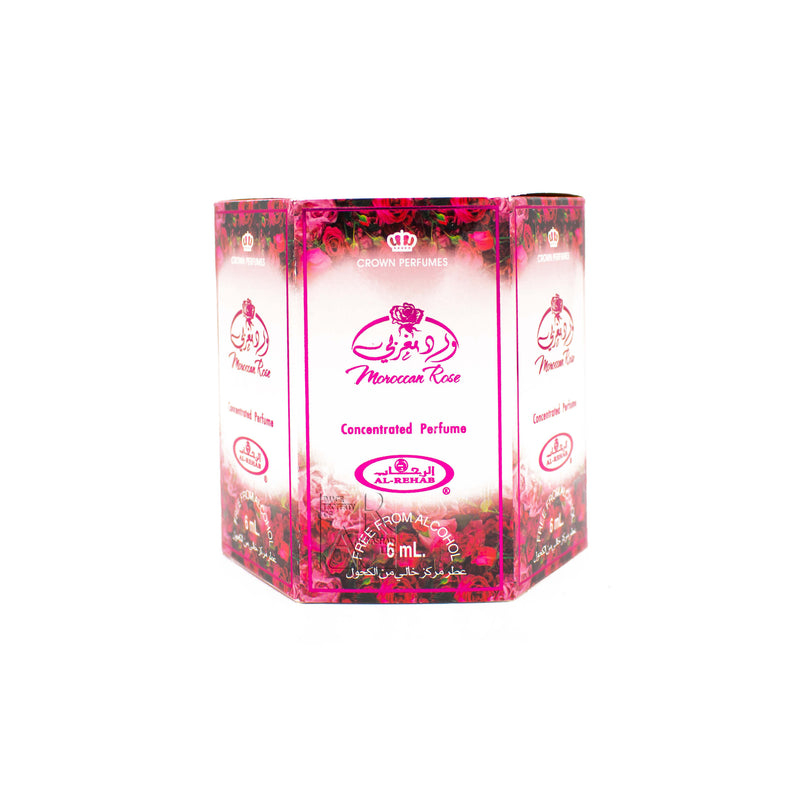 Al Rehab Moroccan Rose perfume oil (6 in a box)