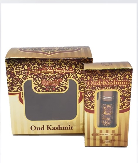Suratti concentrated roll on Oud Kashmir (6 in a box)