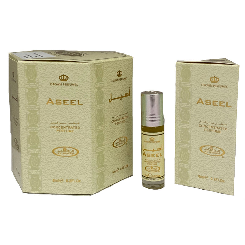 Al Rehab Aseel perfume oil (6 in a box)