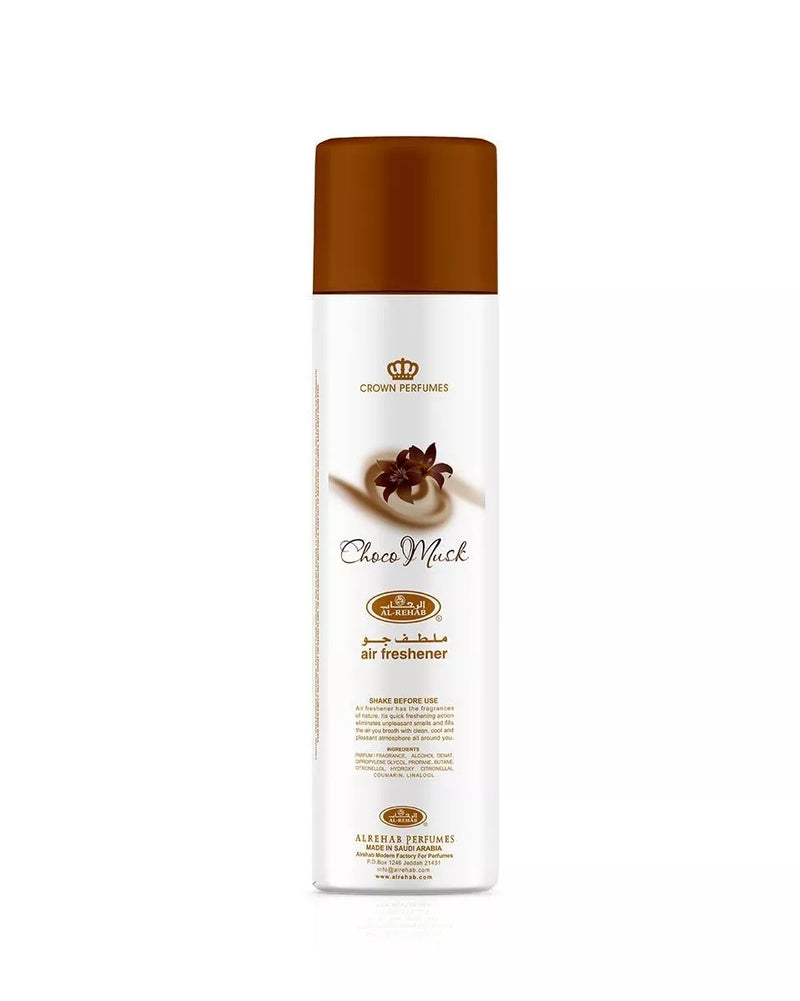 Al Rehab Choco Musk Air Freshener 300 ml ( 6 in a pack)