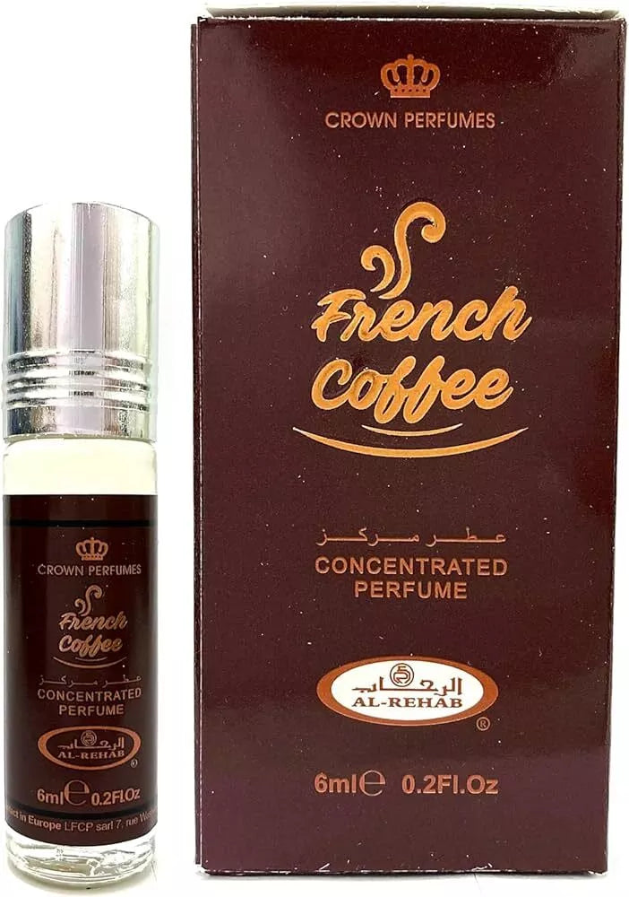 Al Rehab  French coffee  perfume oil (6 in a box)